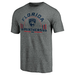 NHL Florida Panthers Team Freedom Tri-Blend T-Shirt - Heathered Gray