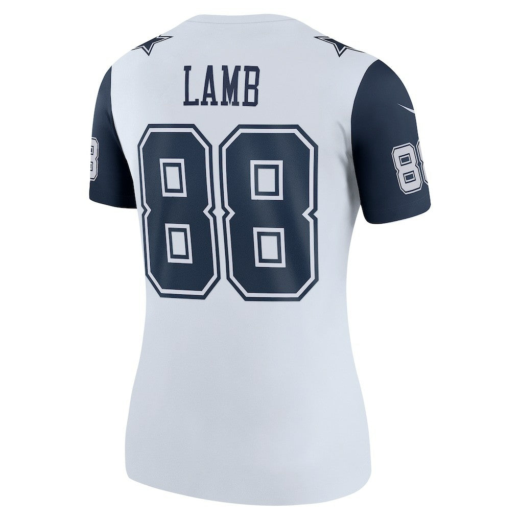 CeeDee Lamb Dallas Cowboys Women's Legend Player Performance Top White