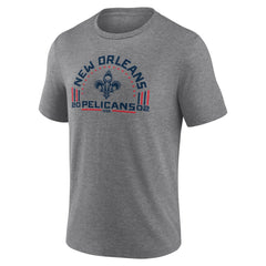 New Orleans Pelicans Team Freedom Tri-Blend T-Shirt Gray