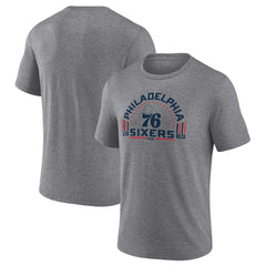 Philadelphia 76ers Team Freedom Tri-Blend T-Shirt Gray