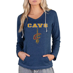 Cleveland Cavaliers Concepts Sport Women's Mainstream Terry Hooded Top Navy