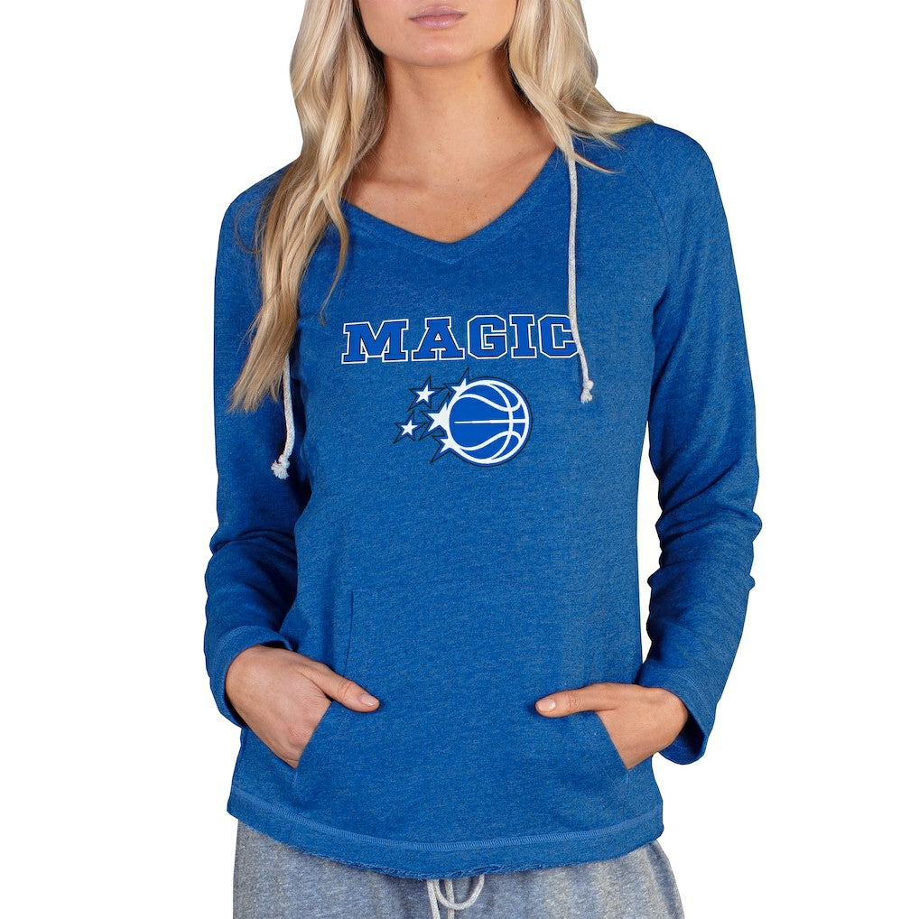 Orlando Magic Concepts Sport Women's Mainstream Terry Hooded Top Royal