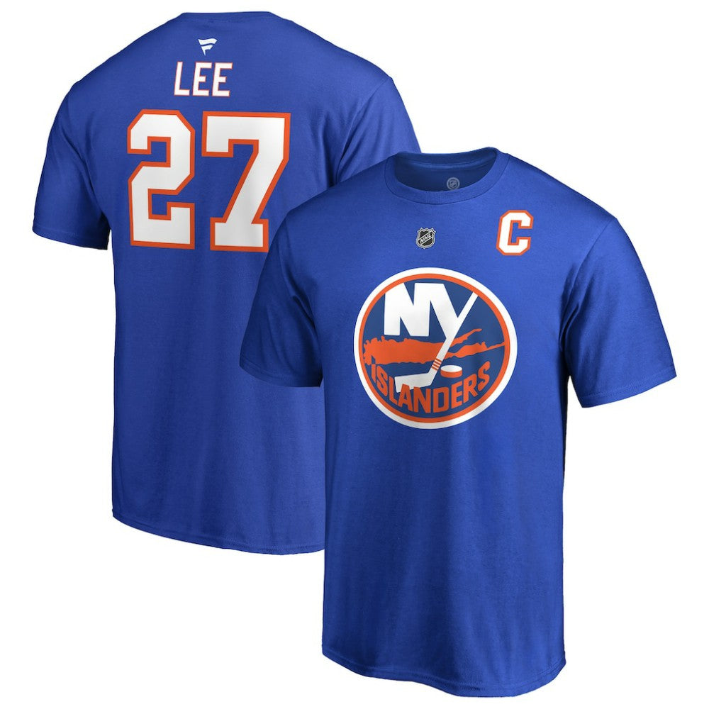 NHL Anders Lee New York Islanders Fanatics Name & Number T-Shirt - Royal