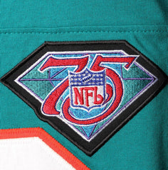 Dan Marino Miami Dolphins Throwback Retired Player Name & Number Long Sleeve Top Aqua