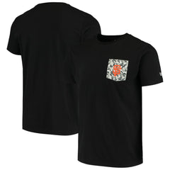 San Francisco Giants 5th & Ocean by New Era Brushed Camo Pocket T-Shirt - Black T-shirts
