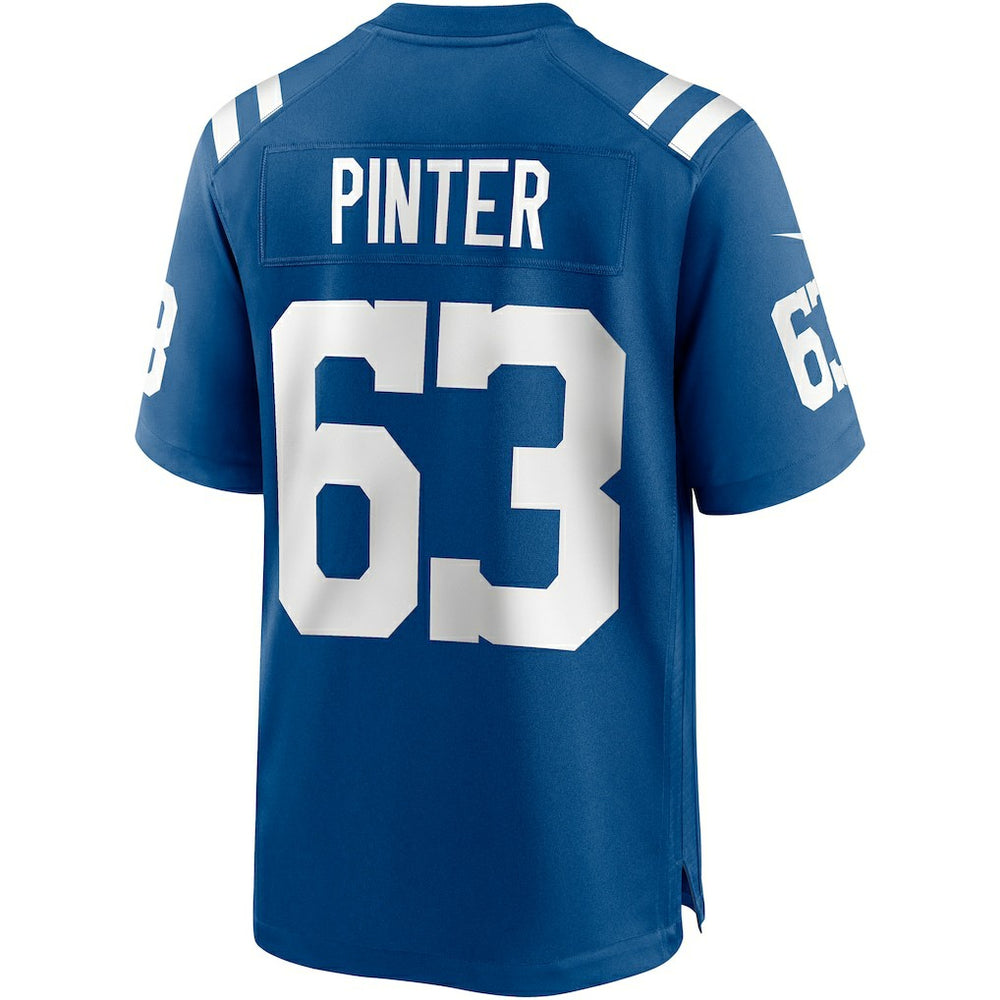 Danny Pinter Indianapolis Colts Game Jersey Royal