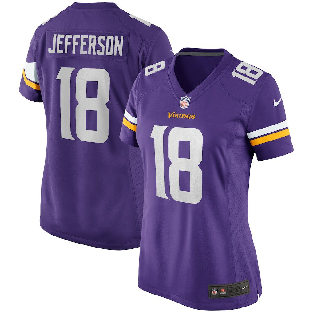 NFL Justin Jefferson Minnesota Vikings Women's Game Jersey - Purple