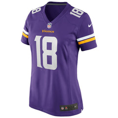 NFL Justin Jefferson Minnesota Vikings Women's Game Jersey - Purple