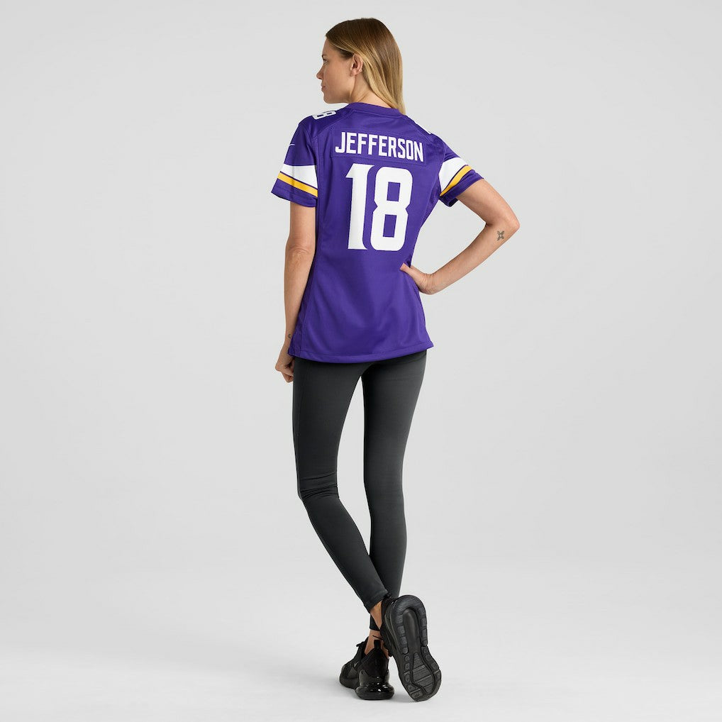 NFL Justin Jefferson Minnesota Vikings Women's Game Jersey - Purple