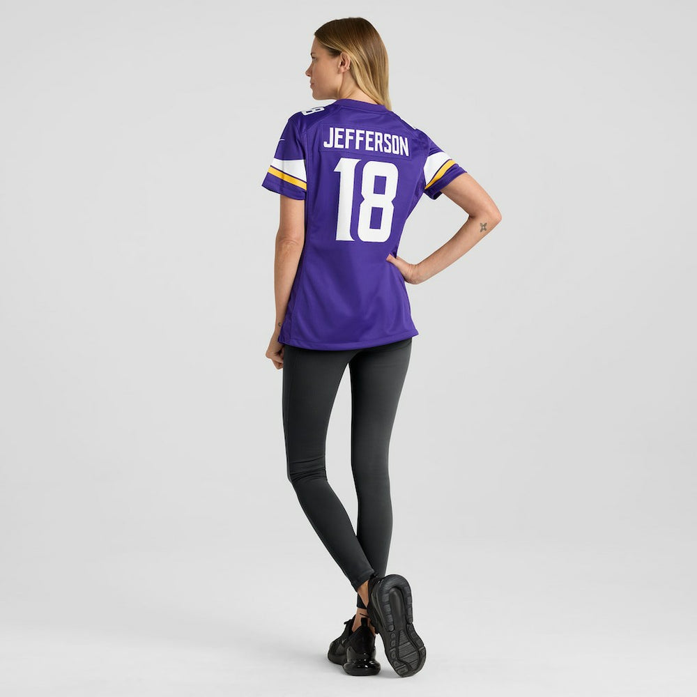 NFL Justin Jefferson Minnesota Vikings Women's Game Jersey - Purple