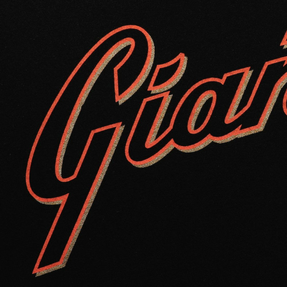 Joe Panik San Francisco Giants 5th & Ocean by New Era Women's Script Name and Number V-Neck T-Shirt Black T-shirts
