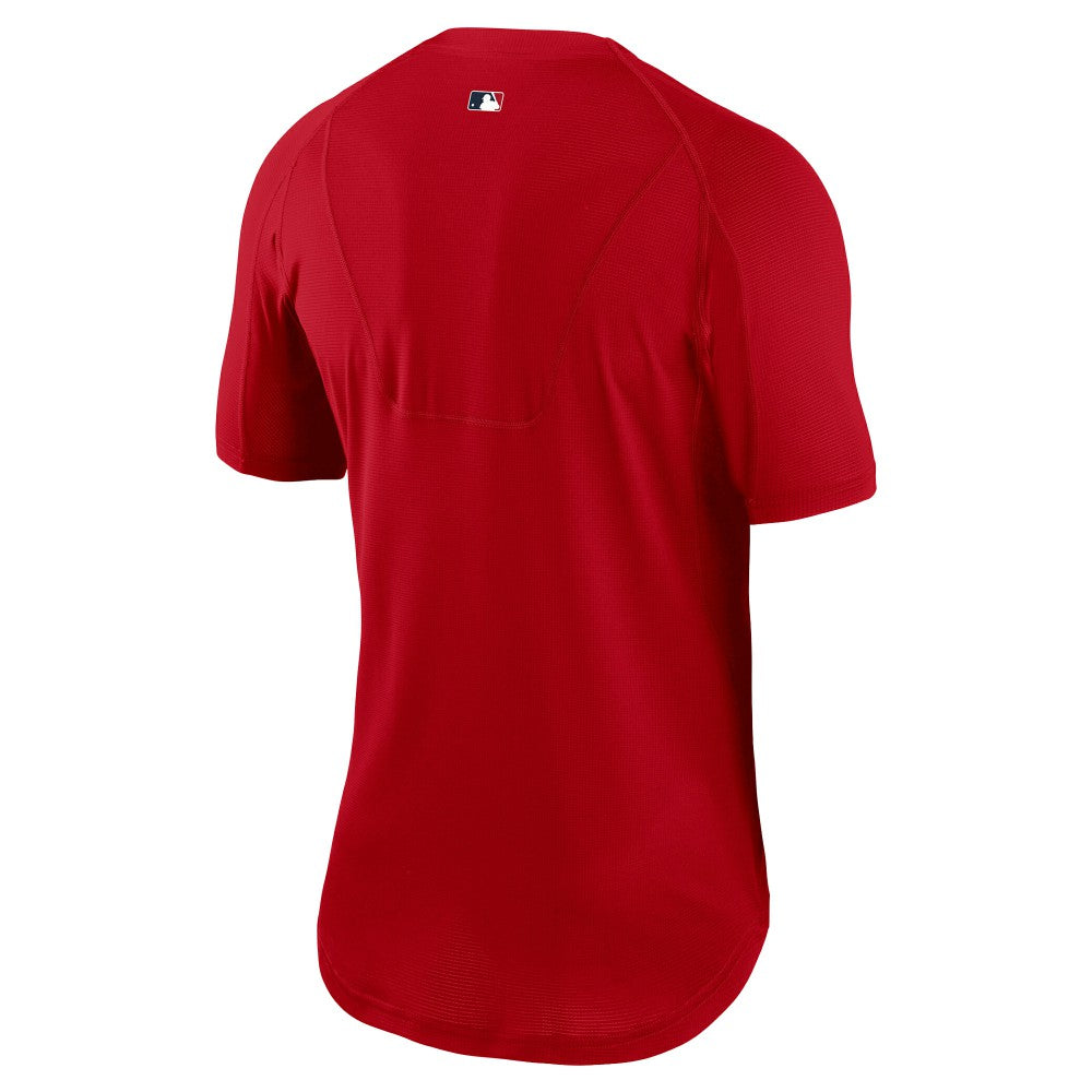 Los Angeles Angels Nike Authentic Collection Performance Raglan T-Shirt - Red T-shirts