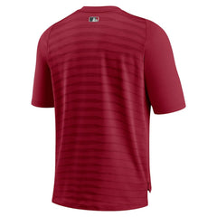 Arizona Diamondbacks Nike Authentic Collection Pregame Performance V-Neck T-Shirt - Red T-shirts