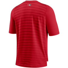 Washington Nationals Nike Authentic Collection Pregame Performance V-Neck T-Shirt - Red T-shirts