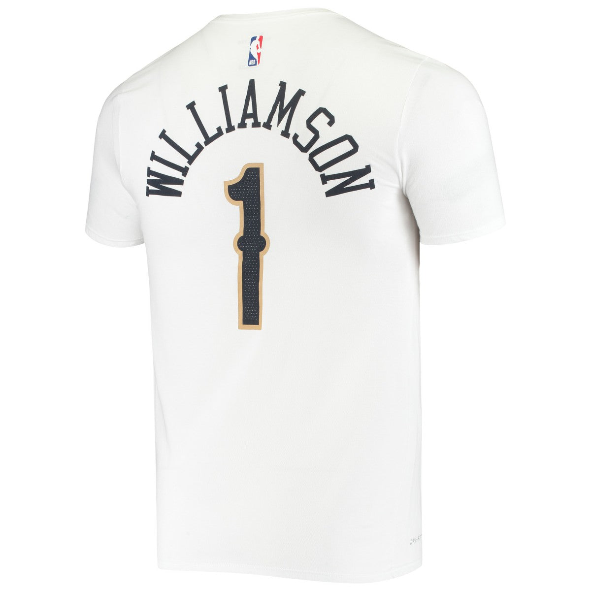 Zion Williamson New Orleans Pelicans Name & Number Performance T-Shirt White