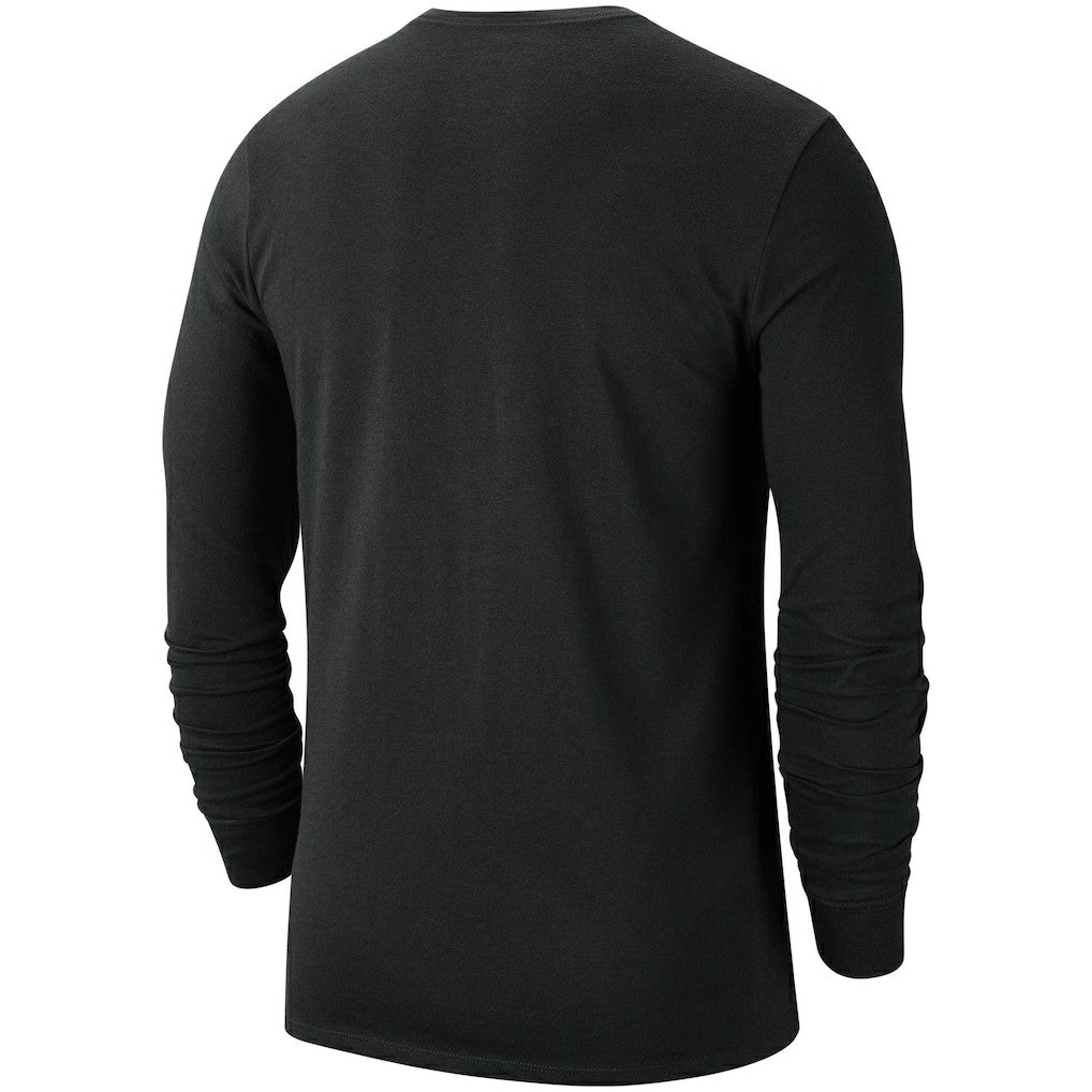 Philadelphia 76ers Courtside Chrome Long Sleeve T-Shirt Black