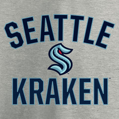 NHL Seattle Kraken Fanatics Victory Arch T-Shirt - Heather Gray