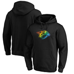 NHL Nashville Predators Team Pride Logo Pullover Hoodie - Black