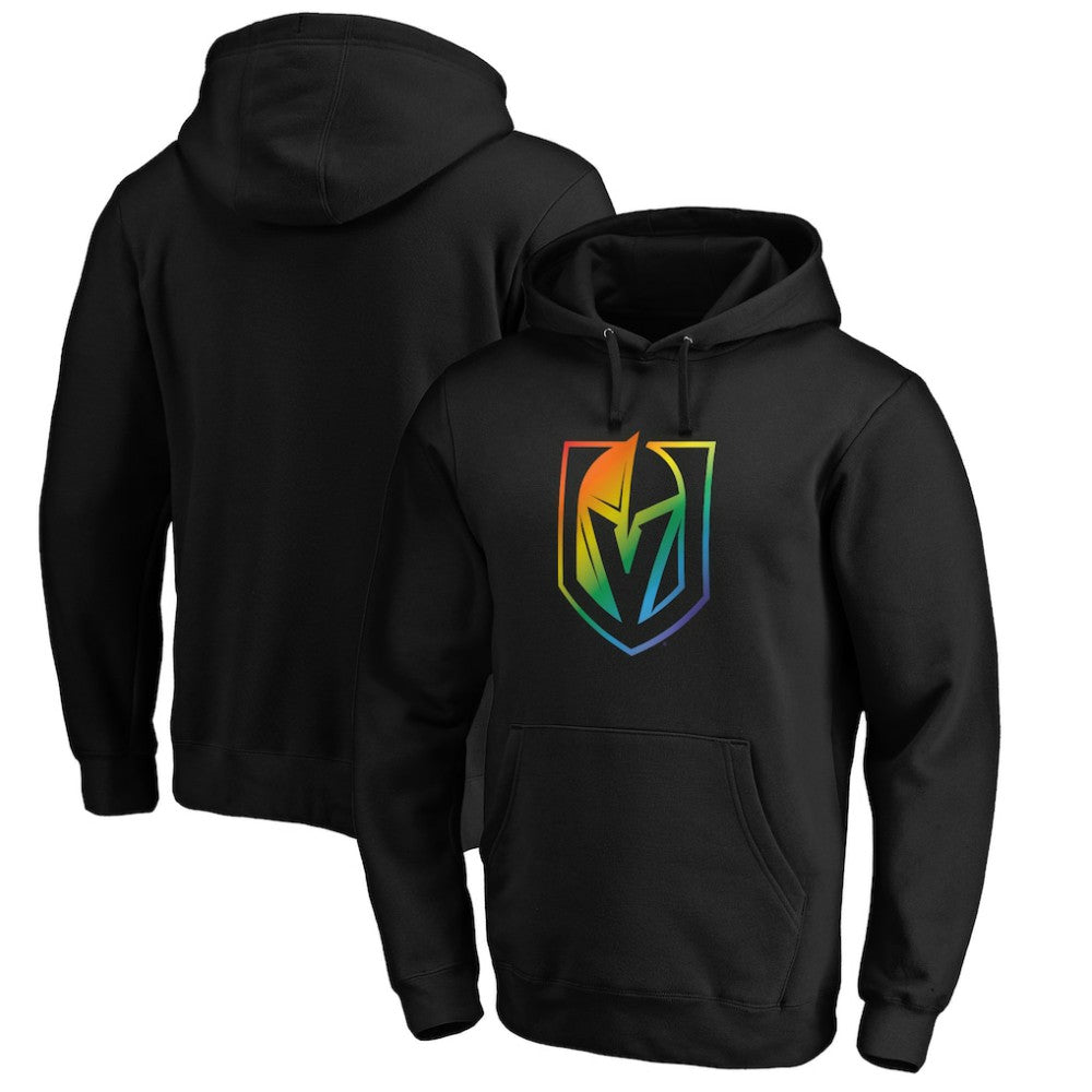 NHL Vegas Golden Knights Team Pride Logo Pullover Hoodie - Black
