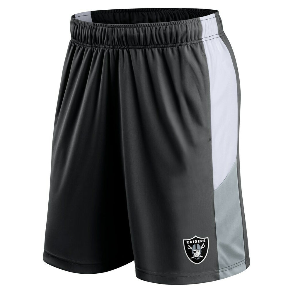 Las Vegas Raiders Prep Colorblock Shorts Black