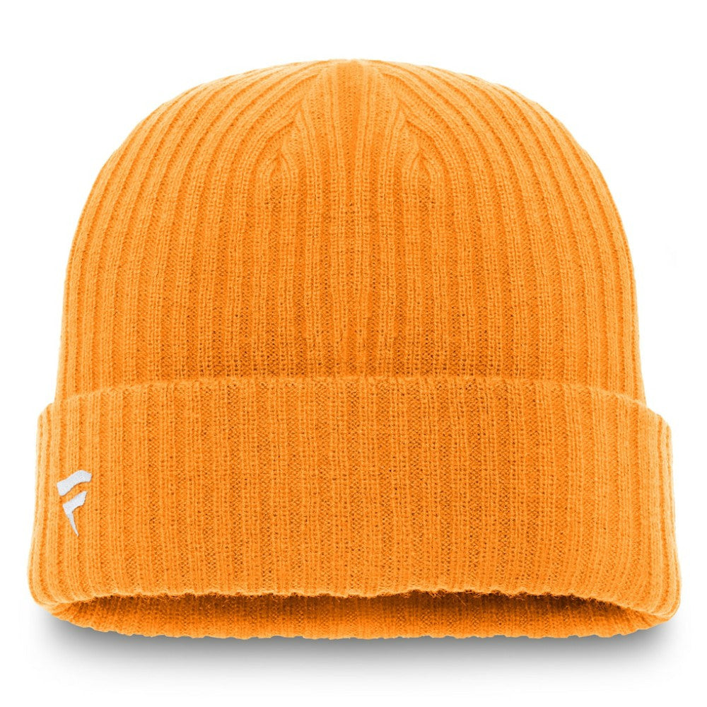 NHL Nashville Predators Fanatics Core Primary Logo Cuffed Knit Hat - Gold