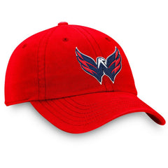 NHL Washington Capitals Fanatics Core Primary Logo Adjustable Hat - Red