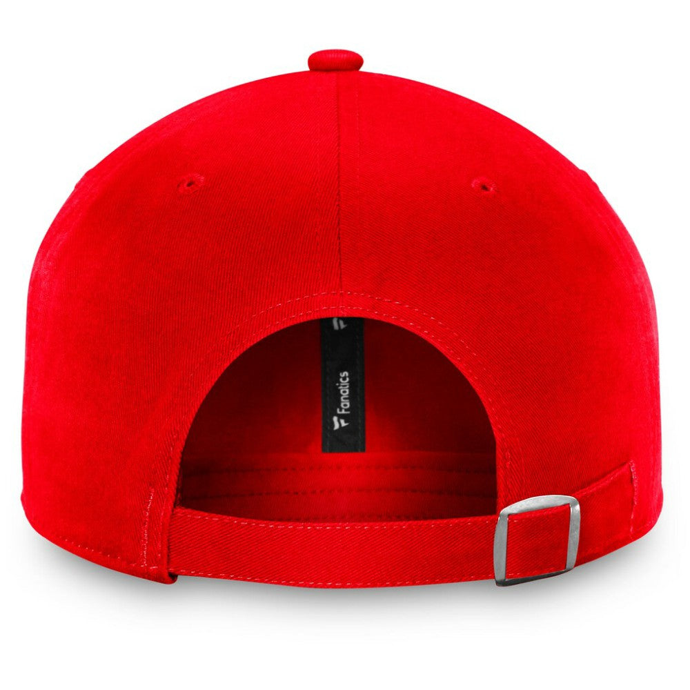 NHL Washington Capitals Fanatics Core Primary Logo Adjustable Hat - Red