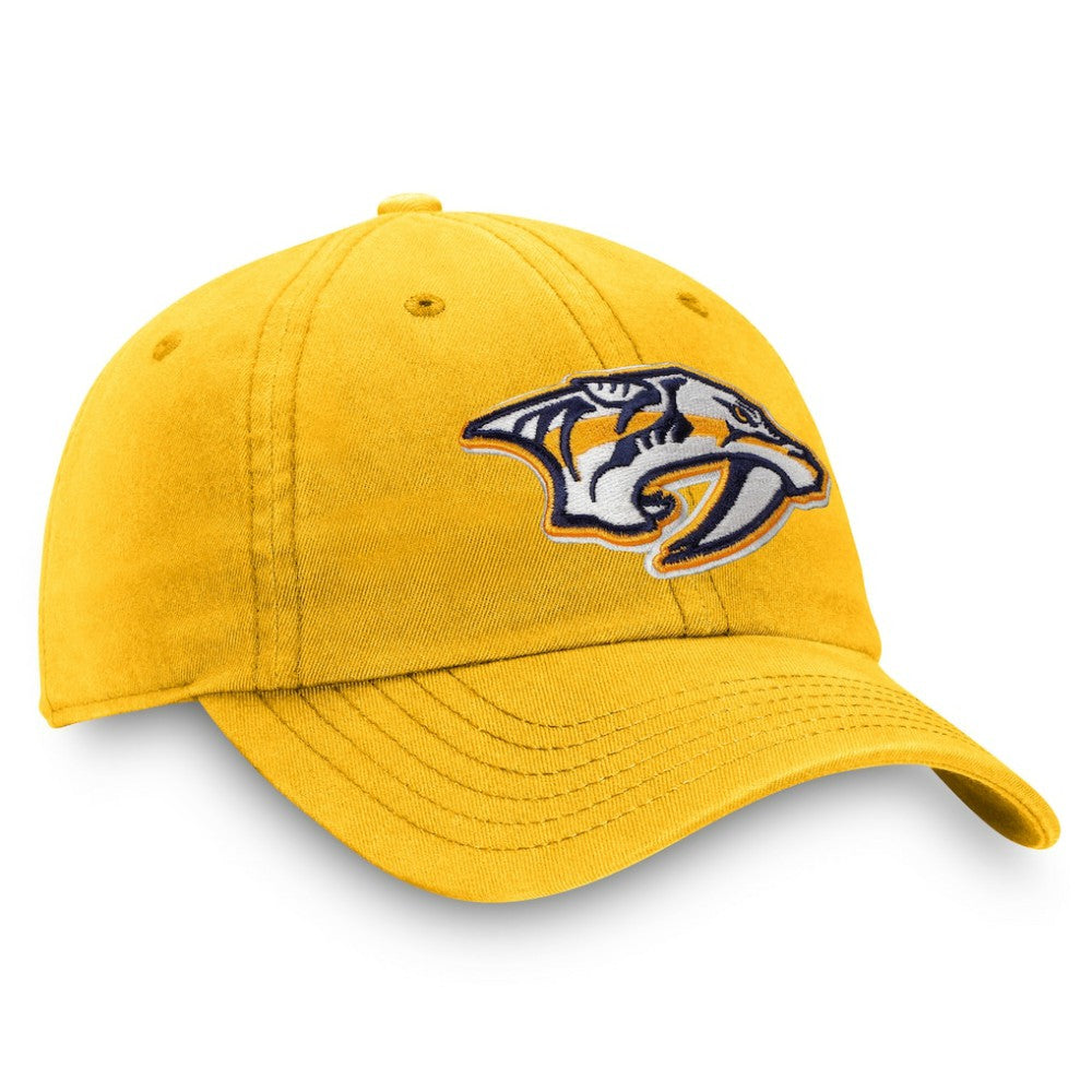 NHL Nashville Predators Fanatics Core Primary Logo Adjustable Hat - Gold