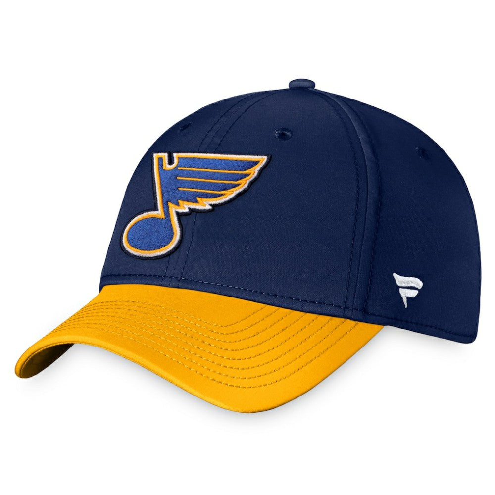 NHL St. Louis Blues Fanatics Core Primary Logo Flex Hat - Navy