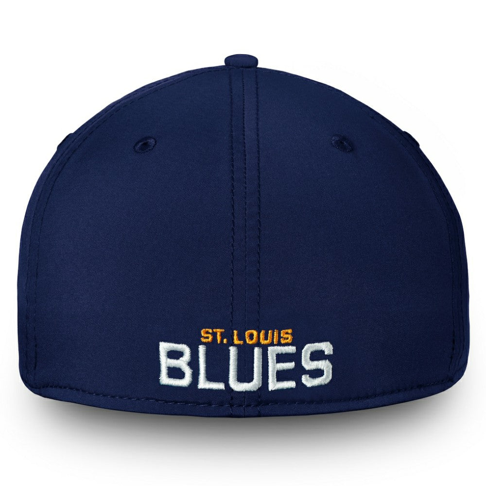 NHL St. Louis Blues Fanatics Core Primary Logo Flex Hat - Navy