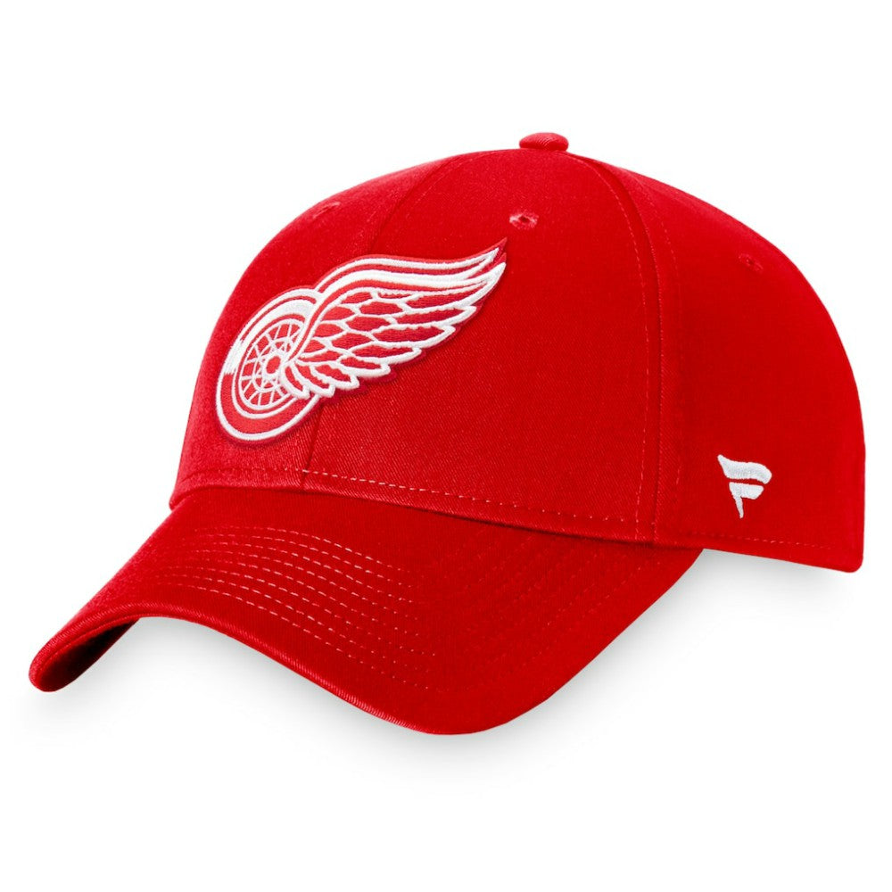 NHL Detroit Red Wings Fanatics Core Adjustable Hat - Red