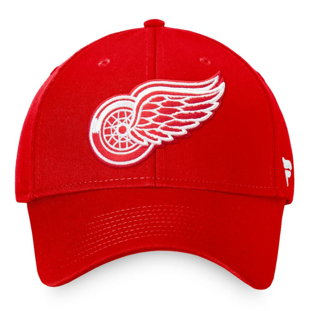 NHL Detroit Red Wings Fanatics Core Adjustable Hat - Red
