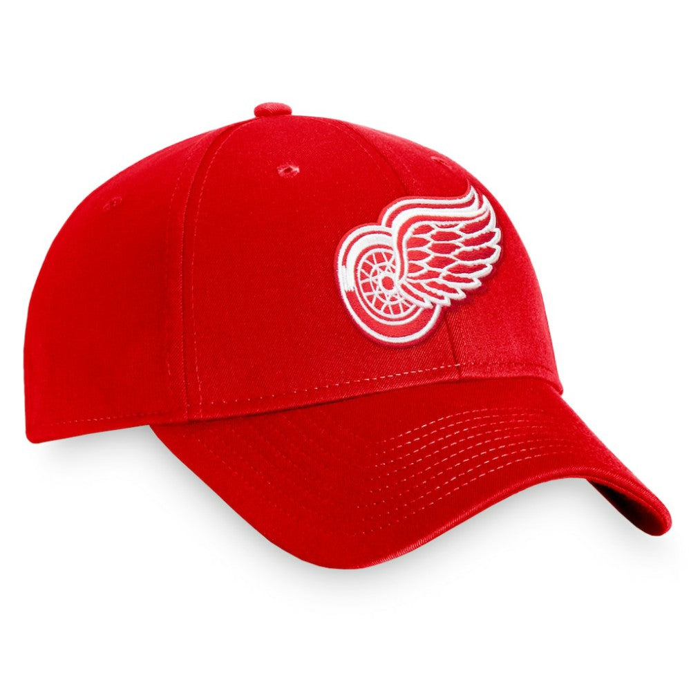 NHL Detroit Red Wings Fanatics Core Adjustable Hat - Red