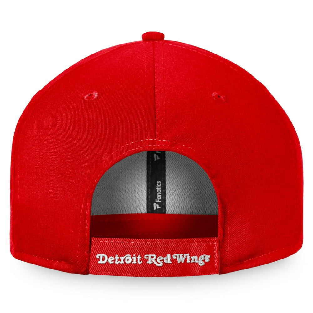 NHL Detroit Red Wings Fanatics Core Adjustable Hat - Red