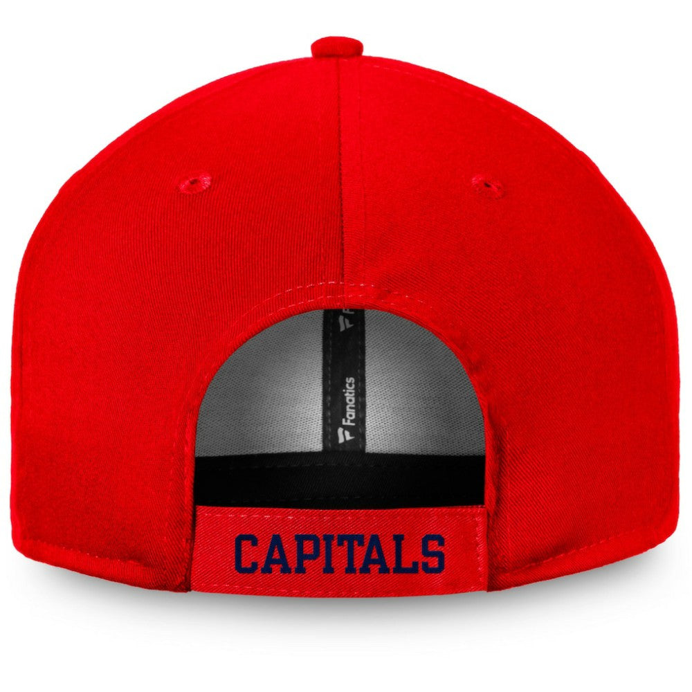 NHL Washington Capitals Fanatics Core Adjustable Hat - Red