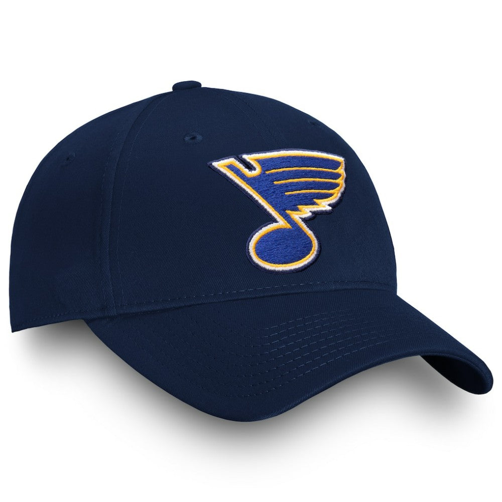 NHL St. Louis Blues Fanatics Core Adjustable Hat - Navy