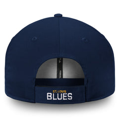 NHL St. Louis Blues Fanatics Core Adjustable Hat - Navy