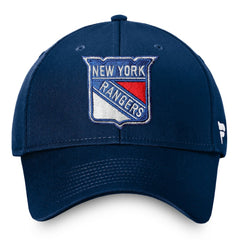 NHL New York Rangers Fanatics Core Adjustable Hat - Navy