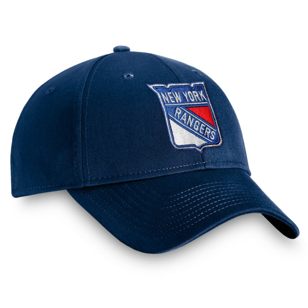 NHL New York Rangers Fanatics Core Adjustable Hat - Navy