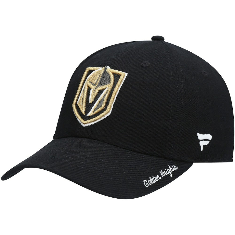 NHL Vegas Golden Knights Fanatics Women's Core Primary Logo Adjustable Hat - Black