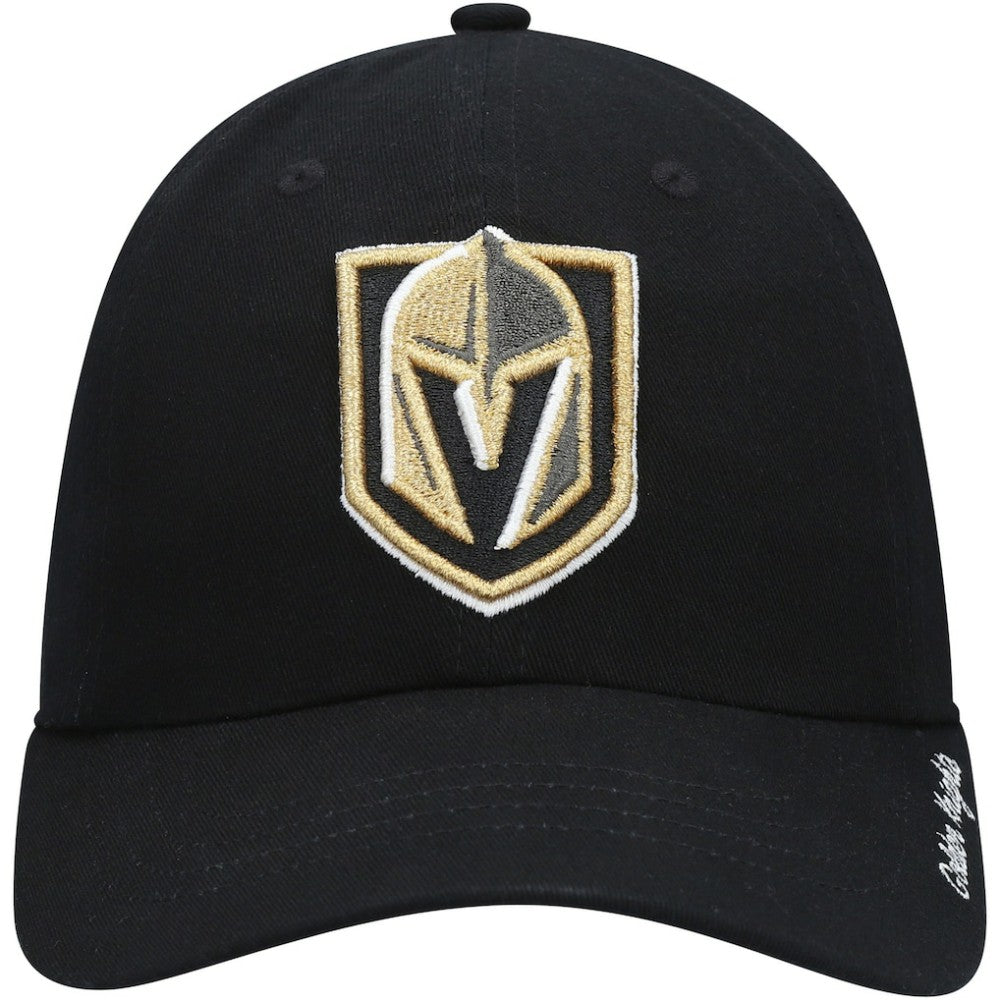 NHL Vegas Golden Knights Fanatics Women's Core Primary Logo Adjustable Hat - Black