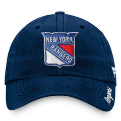 NHL New York Rangers Fanatics Women's Primary Logo Adjustable Hat - Navy