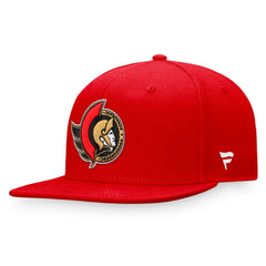 NHL Ottawa Senators Fanatics Core Primary Logo Fitted Hat - Red