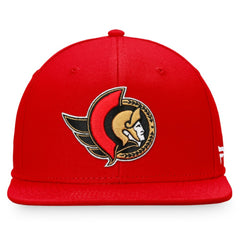 NHL Ottawa Senators Fanatics Core Primary Logo Fitted Hat - Red