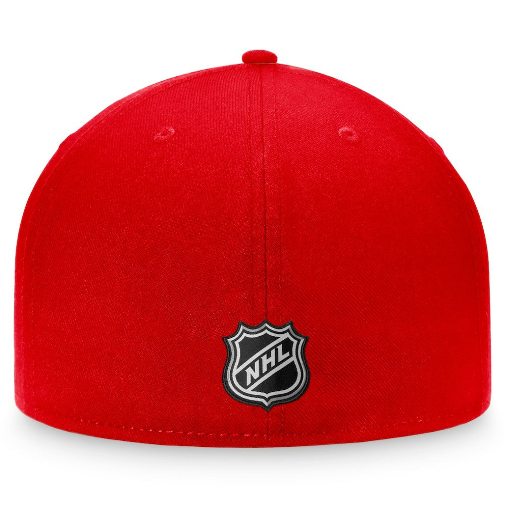 NHL Ottawa Senators Fanatics Core Primary Logo Fitted Hat - Red