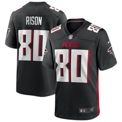 Andre Rison Atlanta Falcons Game Retired Player Jersey Black