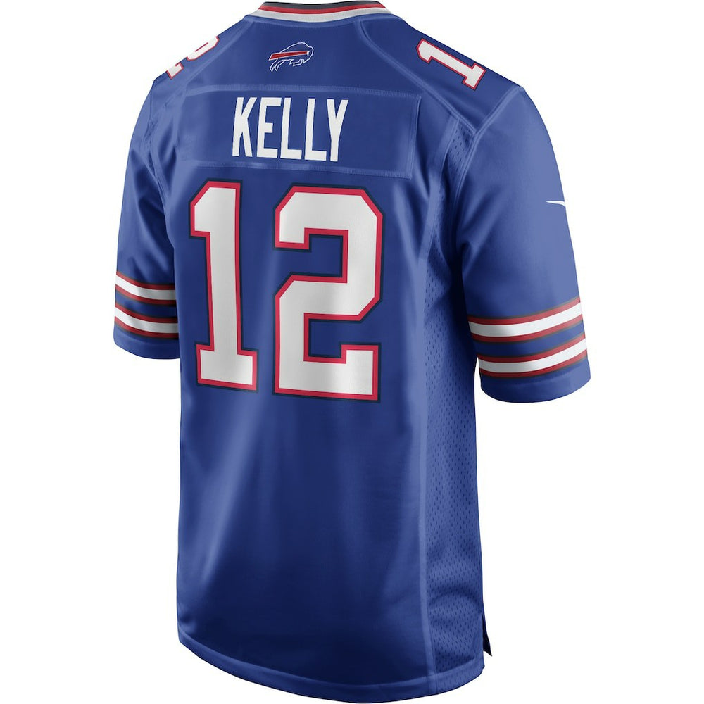 Jim Kelly Buffalo Bills Game Retired Player Jersey Royal