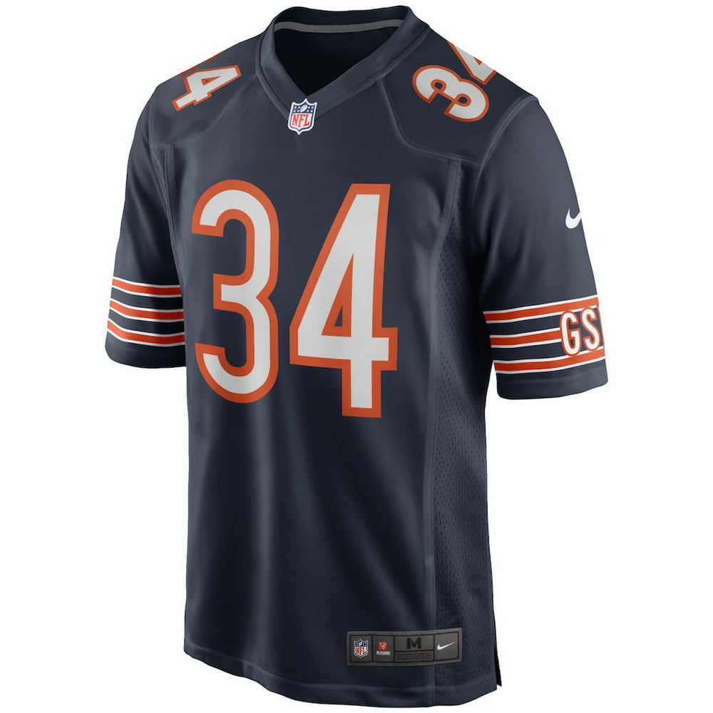 Walter Payton Chicago Bears Game Retired Player Jersey Navy