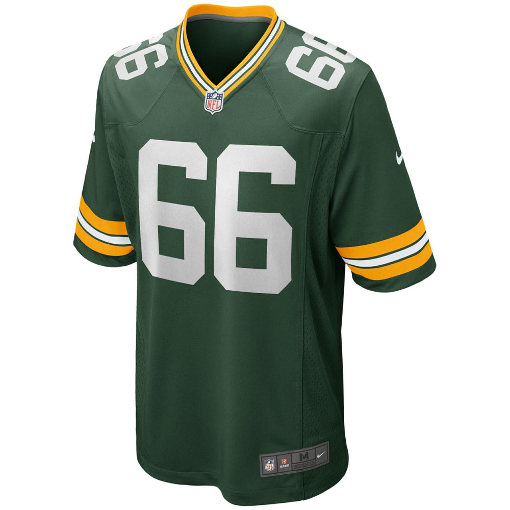 Ray Nitschke Green Bay Packers Game Retired Player Jersey Green