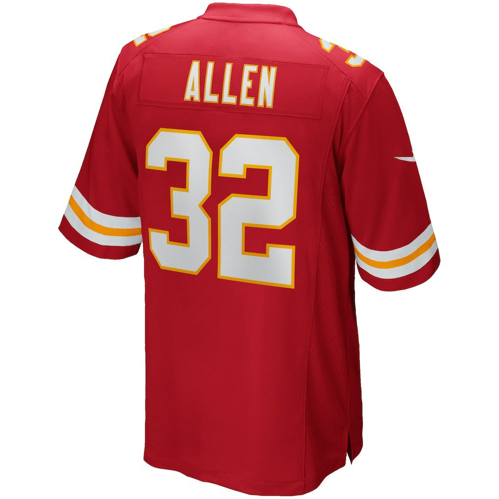 Marcus Allen Kansas City Chiefs Game Retired Player Jersey Red